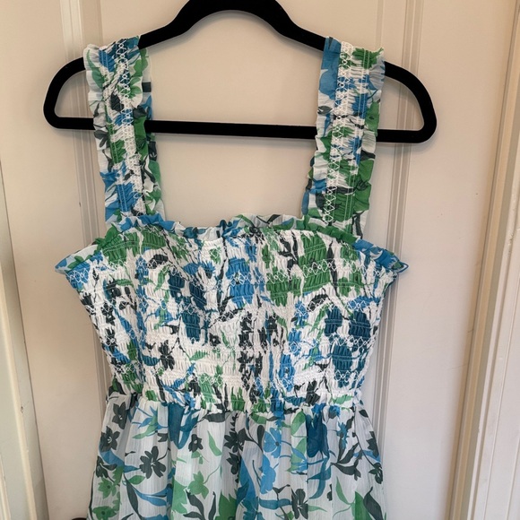 Peter Som Dresses & Skirts - Peter Som Blue and Green Floral Dress